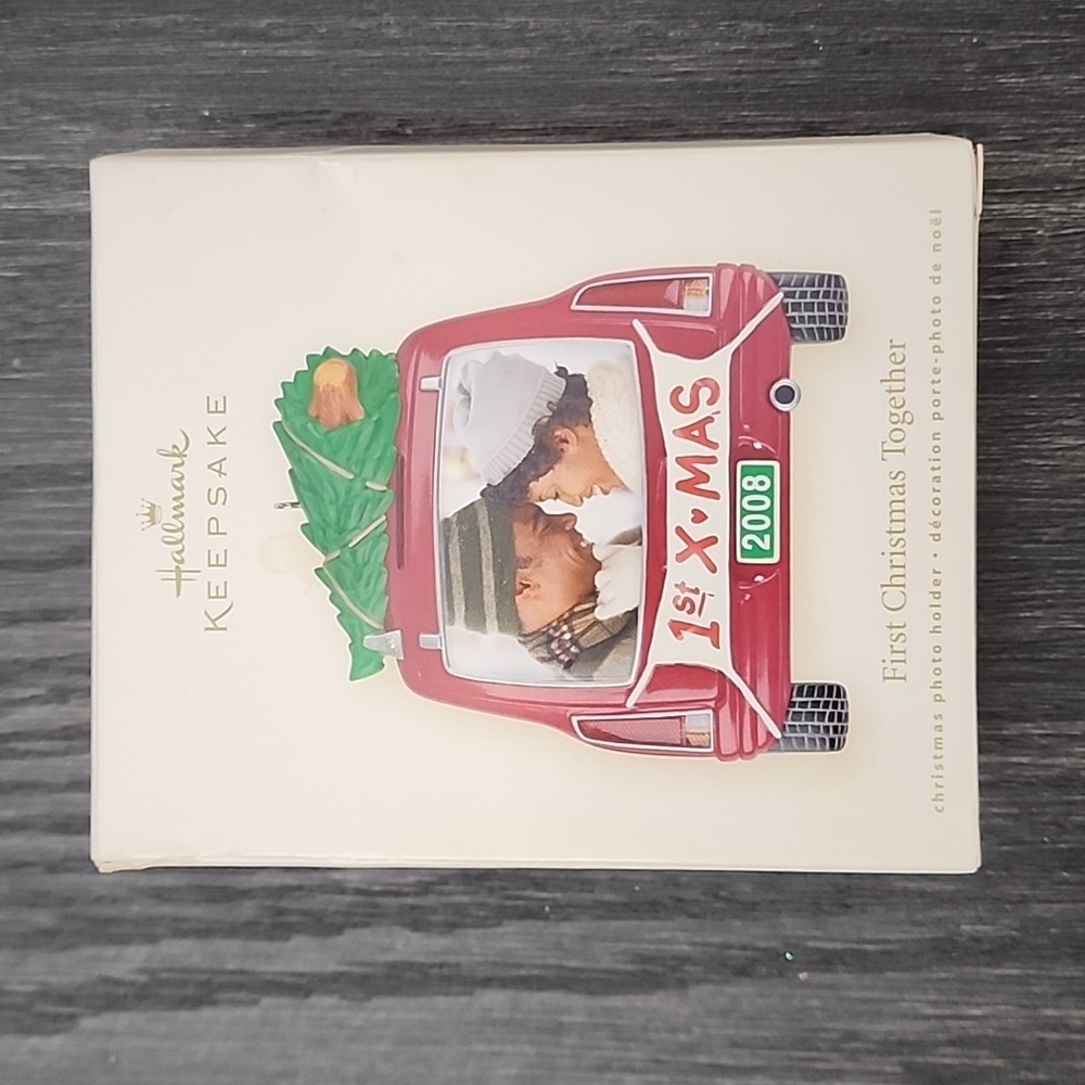 Hallmark Keepsake 1st Xmas 2008 Photo Ornament or Magnet
